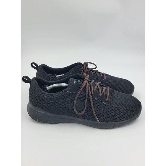 Skechers Womens Flex Appeal 3.0 First Insight 13070W Black Comfort Shoes Sz 8.0 - Picture 1 of 10